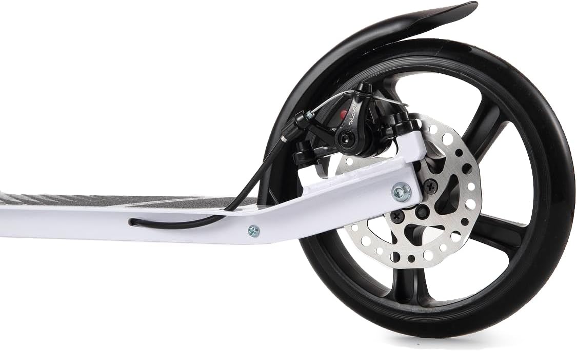 Scale Sports - Folding Kick Scooter for Adults | White