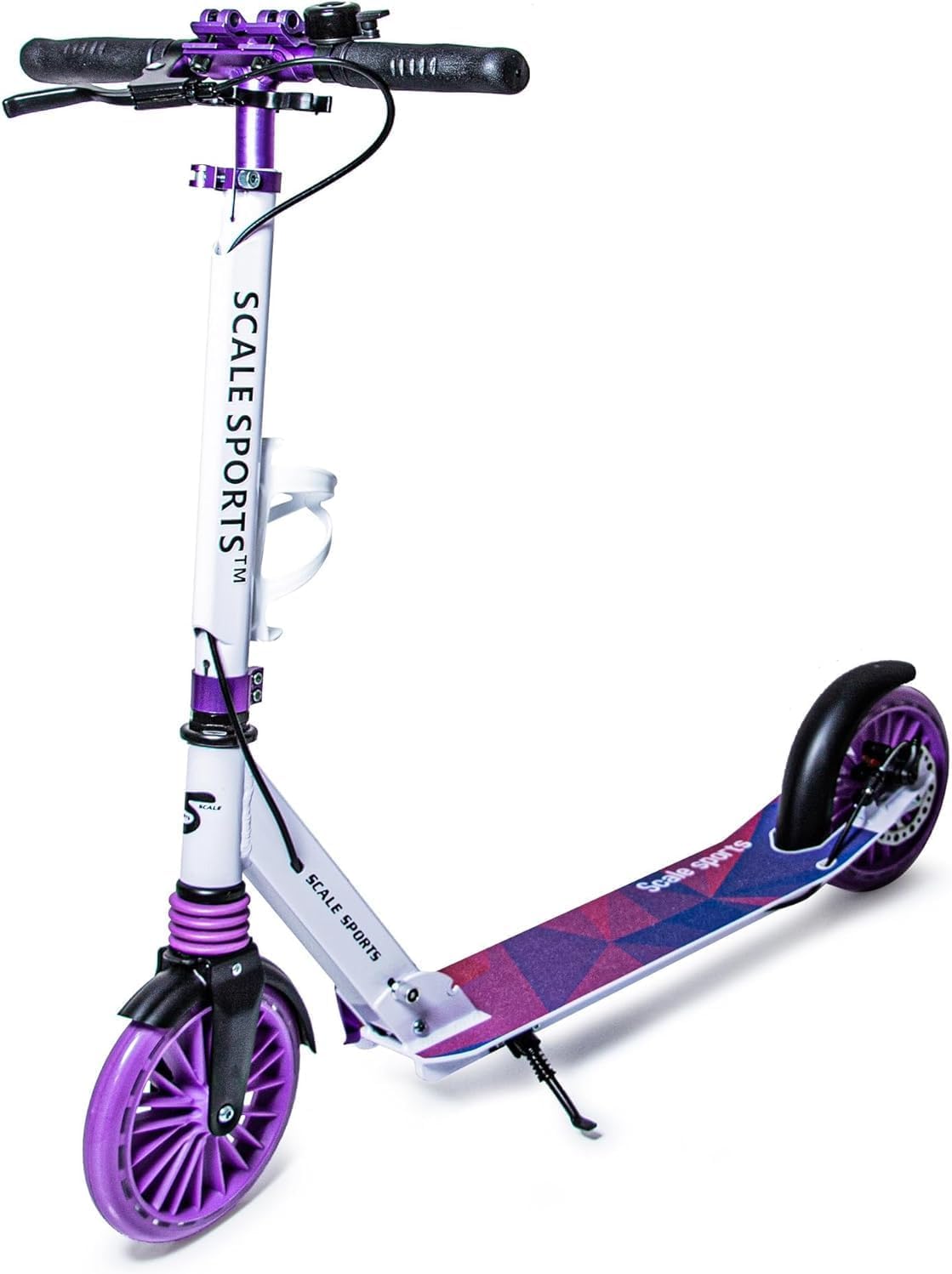 Scale Sports - Folding Kick Scooter for Adults up 100kg | Purple