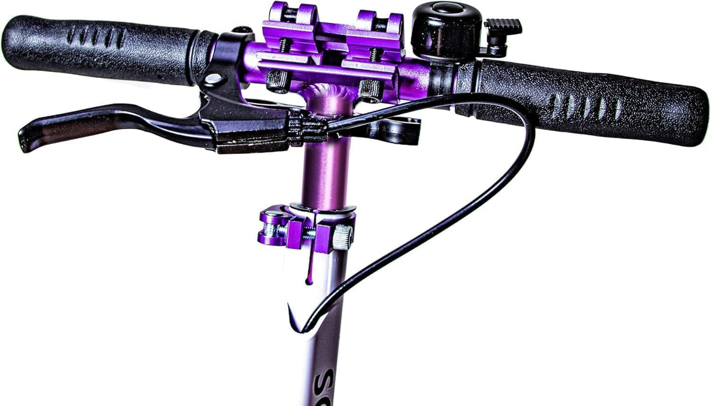 Scale Sports - Folding Kick Scooter for Adults up 100kg | Purple
