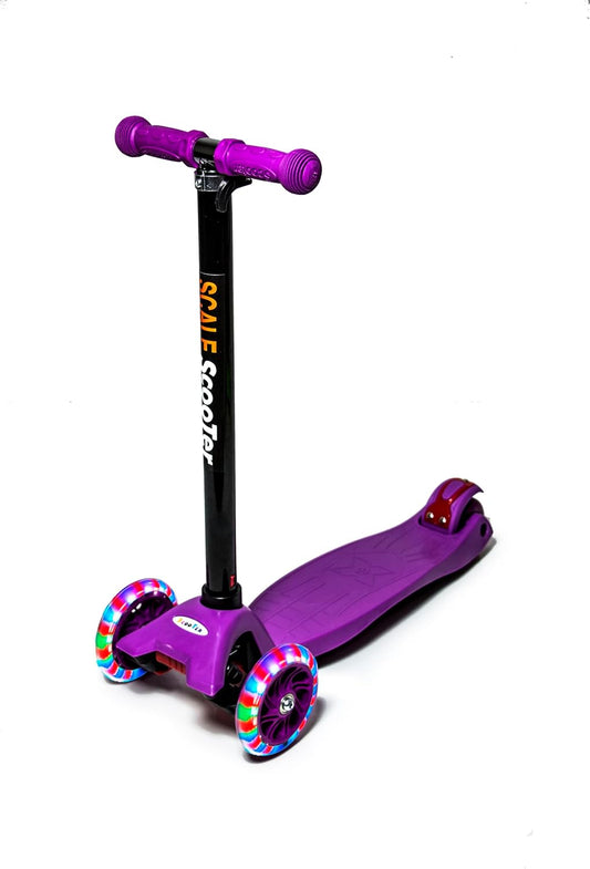 3-Wheel Kick Scooter for Kids Ages 2–8 | Purple