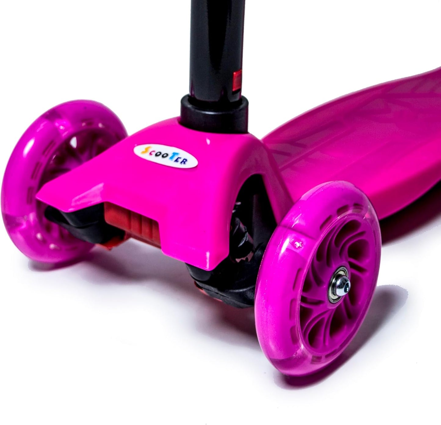 3-Wheel Kick Scooter for Kids Ages 2–8 | Pink