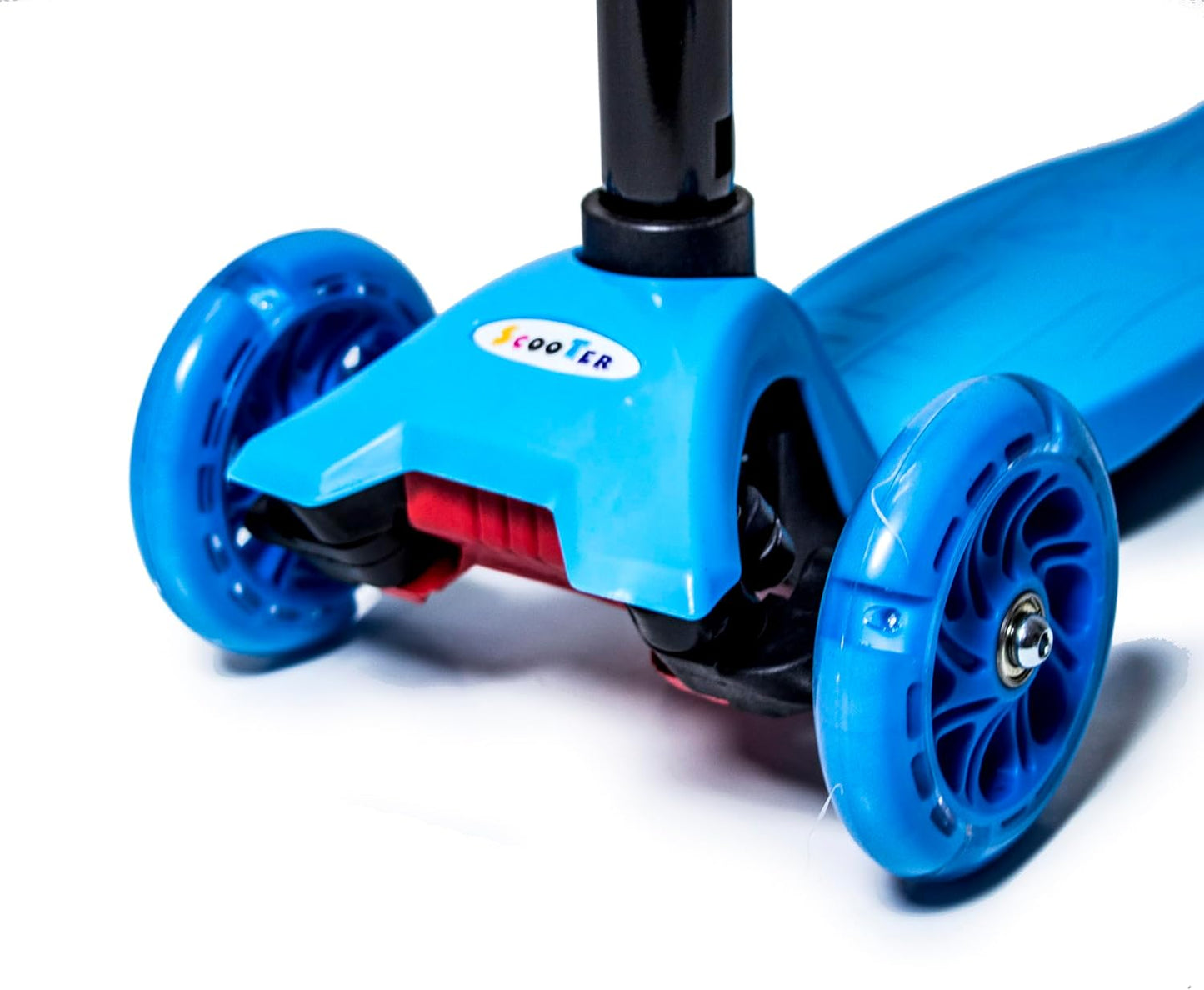 3-Wheel Kick Scooter for Kids Ages 2–8 | Blue