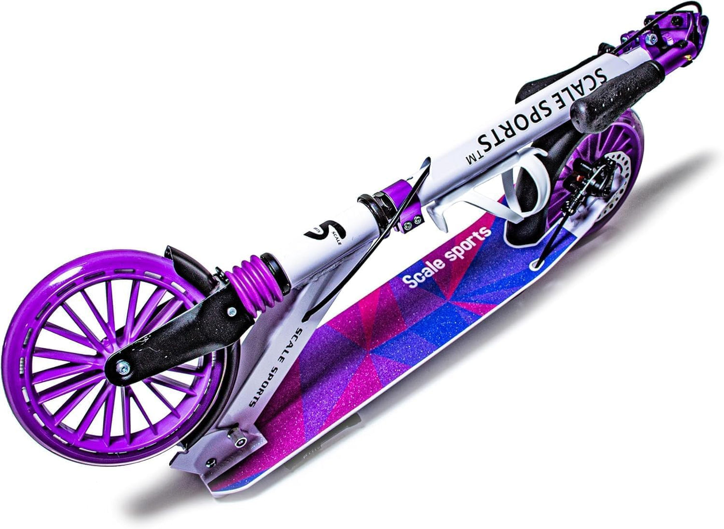 Scale Sports - Folding Kick Scooter for Adults up 100kg | Purple