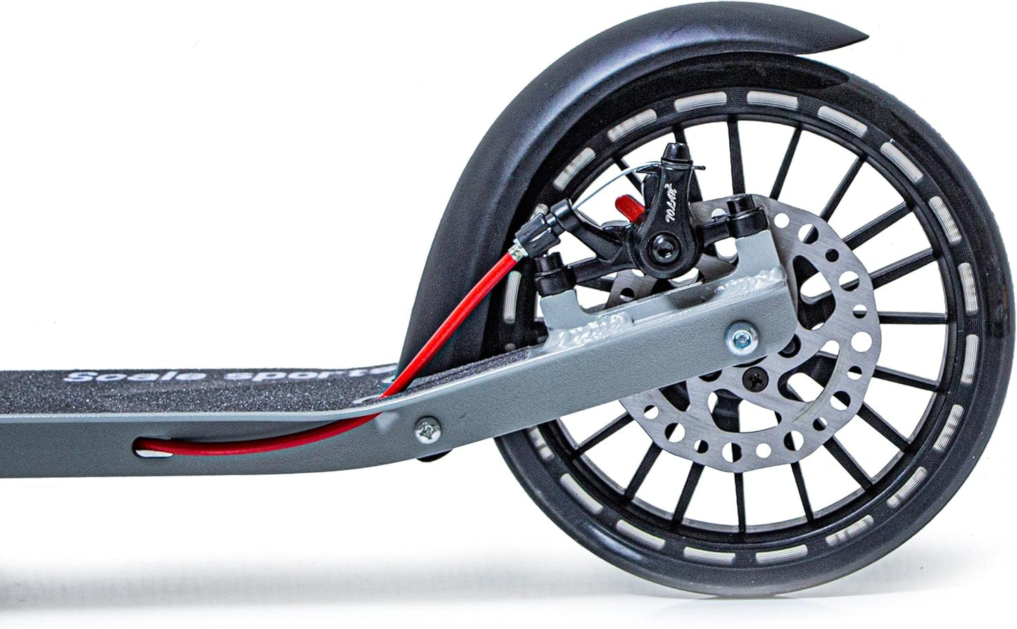 Scale Sports - Folding Kick Scooter for Adults up 100kg | Grey