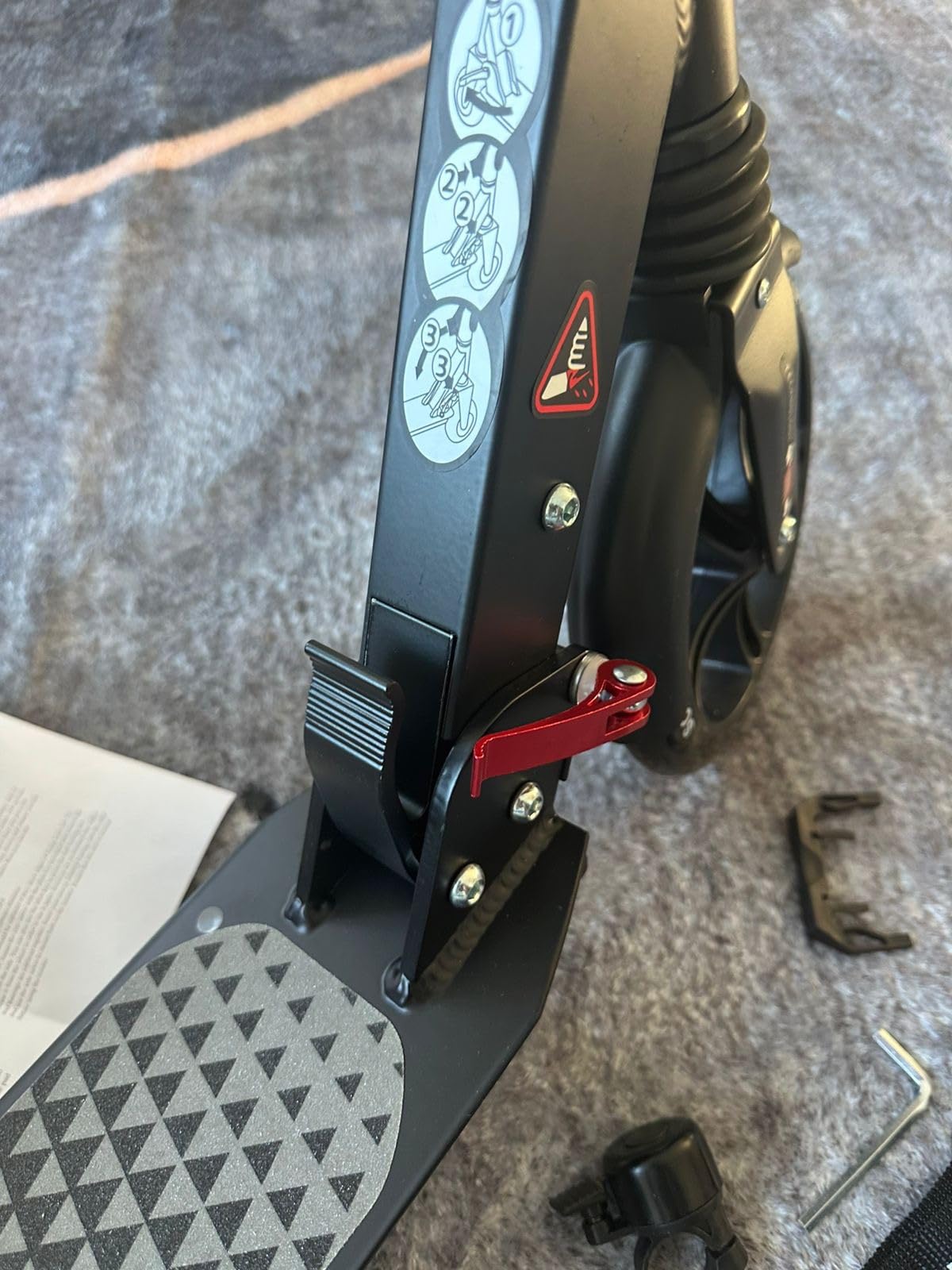 Review for Scale Sports - Folding Kick Scooter for Adults | White