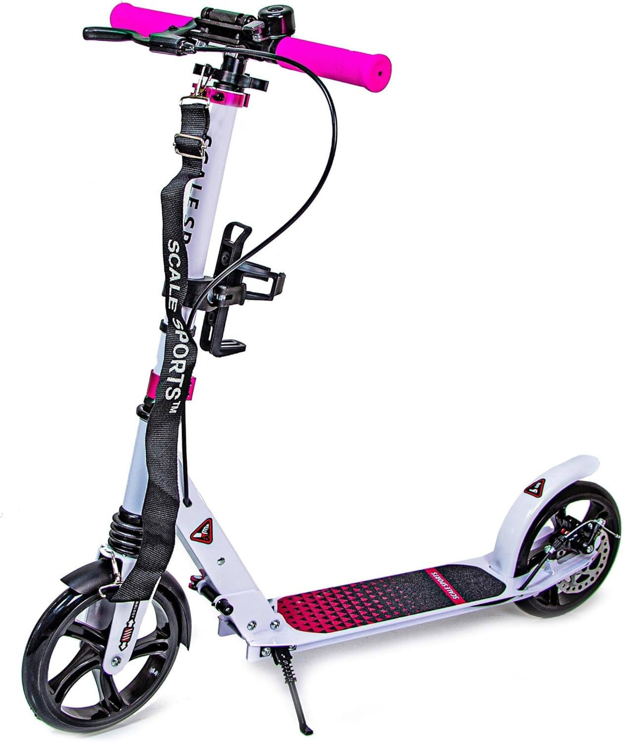 Scale Sports - Folding Kick Scooter for Adults | Pink