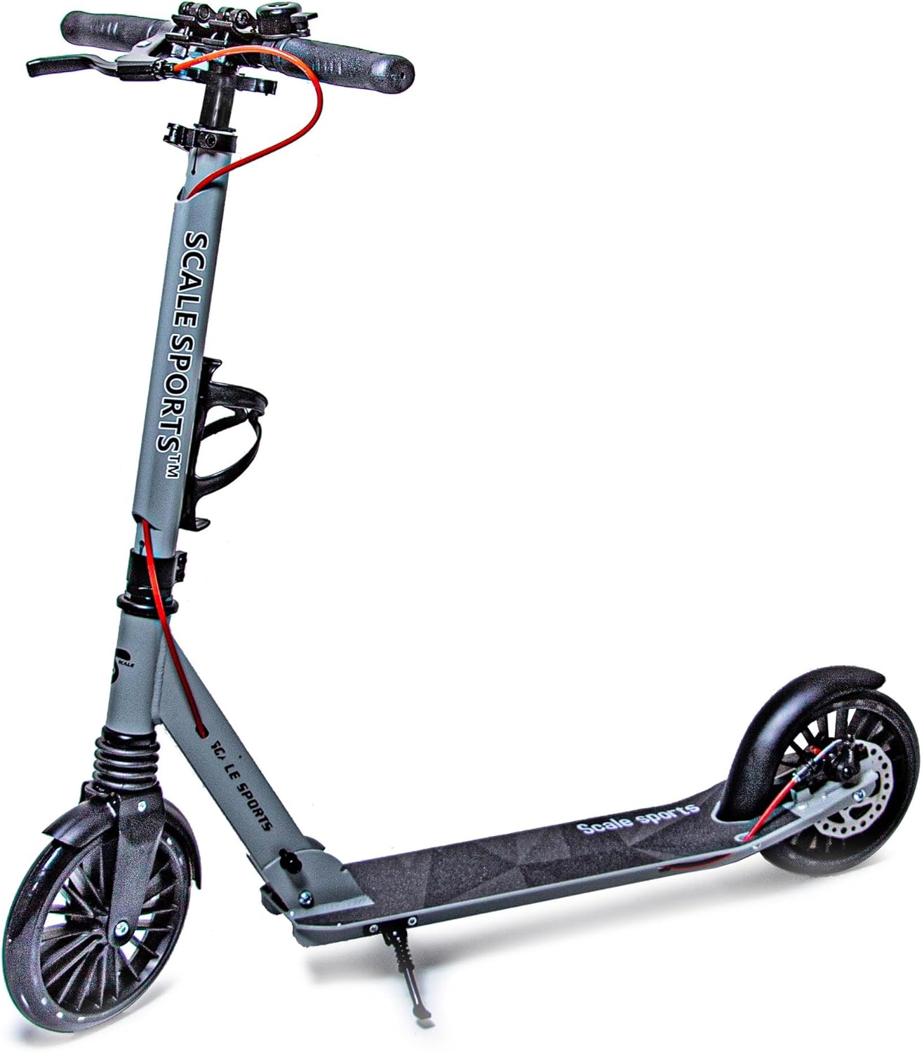 Scale Sports - Folding Kick Scooter for Adults up 100kg | Grey