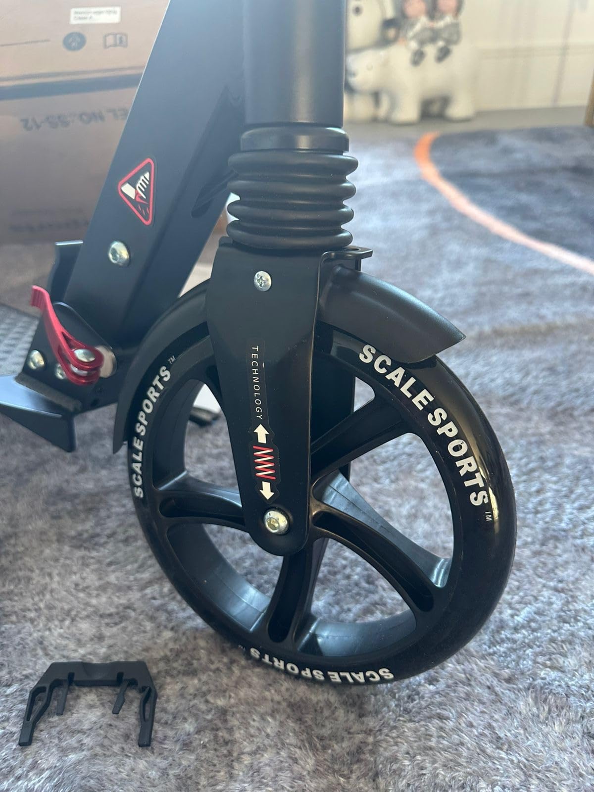 Review for Scale Sports - Folding Kick Scooter for Adults | White