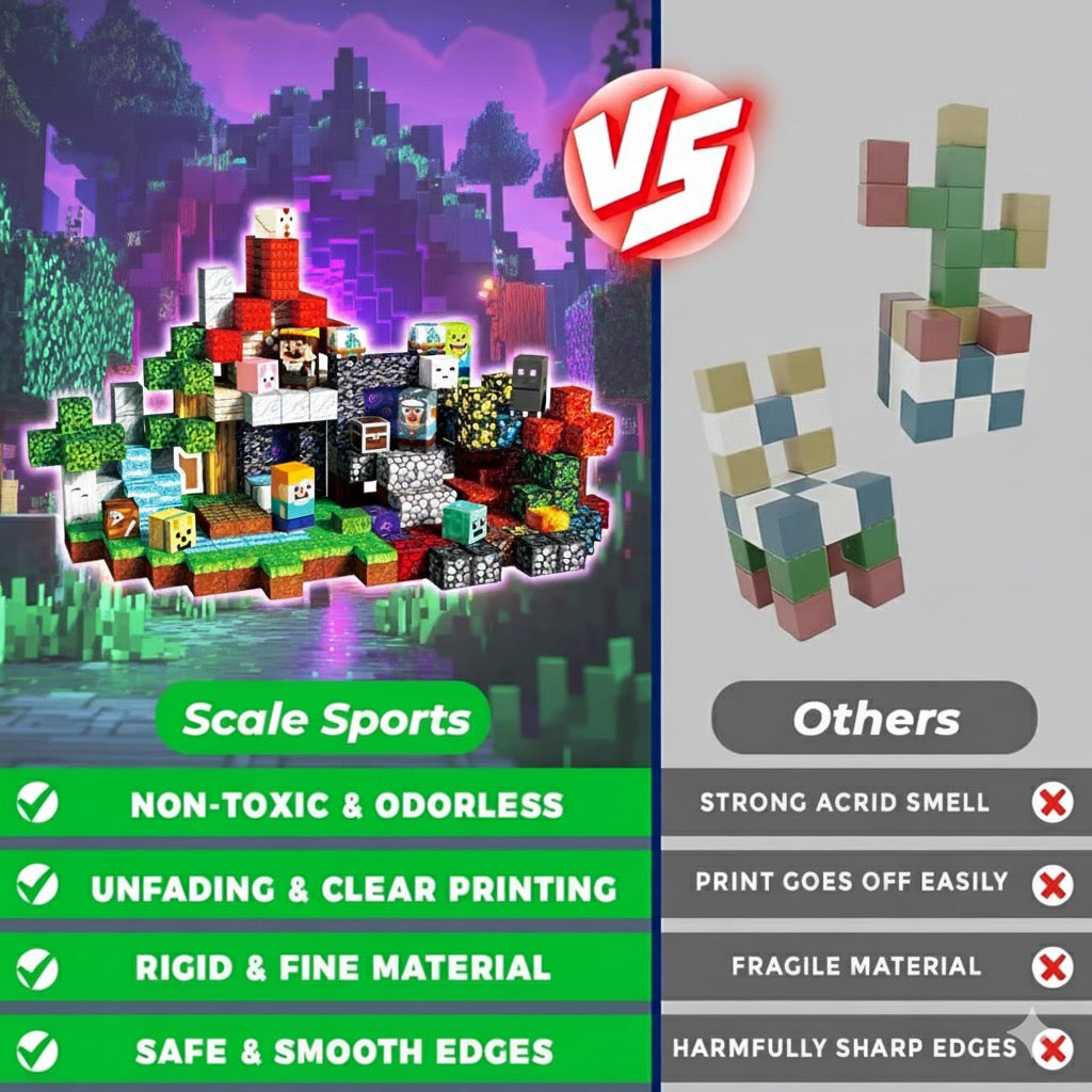 Magnetic Blocks for Kids Magnetic Cubes 300 PCS, Magnetic STEM Building for Kids Boys Girls Age 3+, Construction Toy Adventure Theme Set for Birthday Christmas