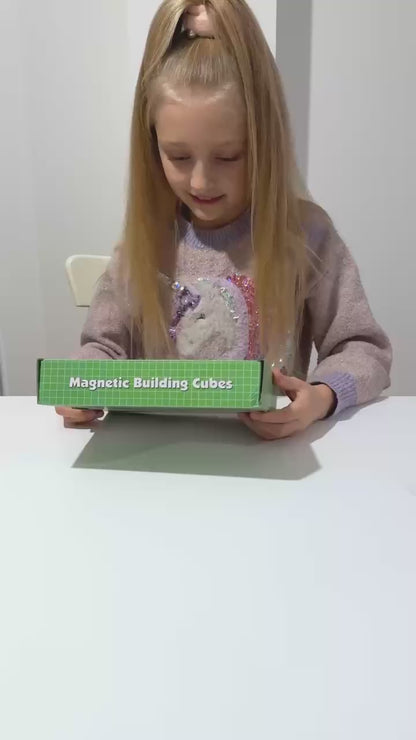 Magnetic Blocks for Kids Magnetic Cubes 200 PCS, Magnetic STEM Building for Kids Boys Girls Age 3+, Construction Toy Adventure Theme Set for Birthday Christmas