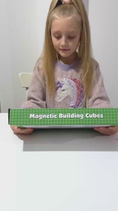 Magnetic Blocks for Kids Magnetic Cubes 300 PCS, Magnetic STEM Building for Kids Boys Girls Age 3+, Construction Toy Adventure Theme Set for Birthday Christmas